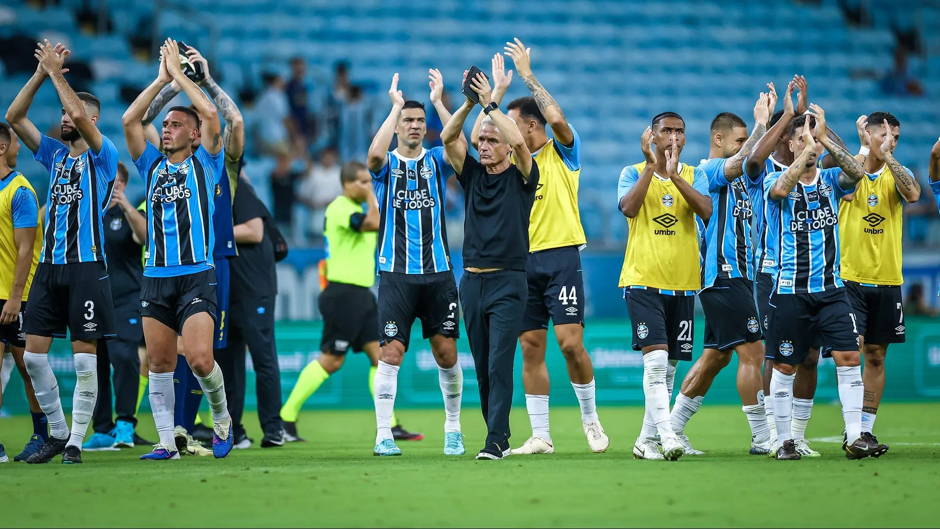 Jogadores do Grêmio