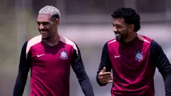 Matheuzinho e Matheus Bidu estão confirmados nas laterais do Corinthians contra o Athletico-PR - Foto: Rodrigo Coca/Ag. Corinthians