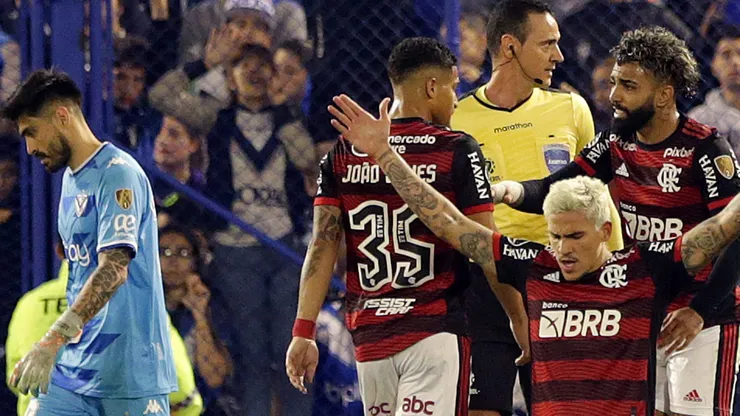 Flamengo humilhou o Vélez Sarsfield atuando em Buenos Aires em 2022 (Photo by Daniel Jayo)