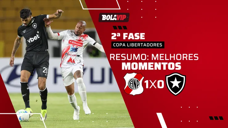 Nacional Potosí 1 x 0 Botafogo. Foto: Vítor Silva/Botafogo