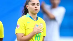 Clarinha com a Seleção. Foto: Staff Images/CBF