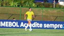 Sofia com a Seleção. Foto: Staff Images/CBF