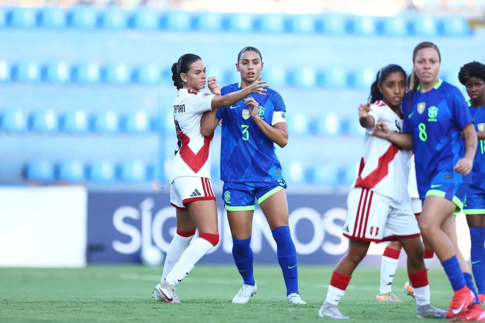 Sofia durante o Sul-Americano. Foto: Staff Images/CBF