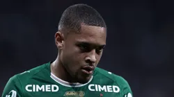 - Vitor Roque jogador do Palmeiras durante partida contra o Corinthians