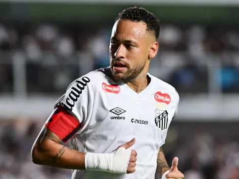 Neymar pode ser titular do Santos no mata-mata