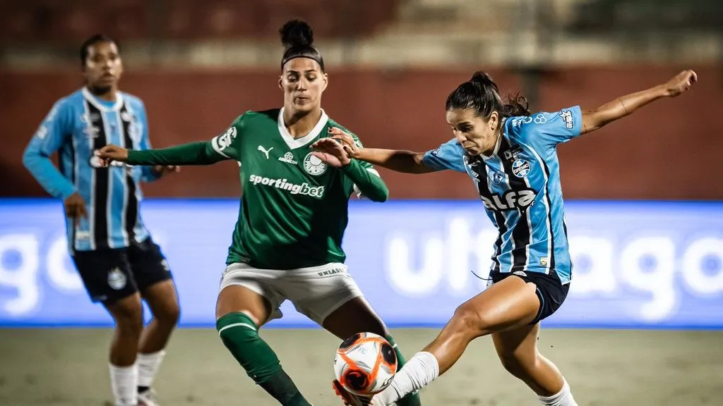 Palmeiras e Grêmio na final da Brasil Ladies Cup de 2025