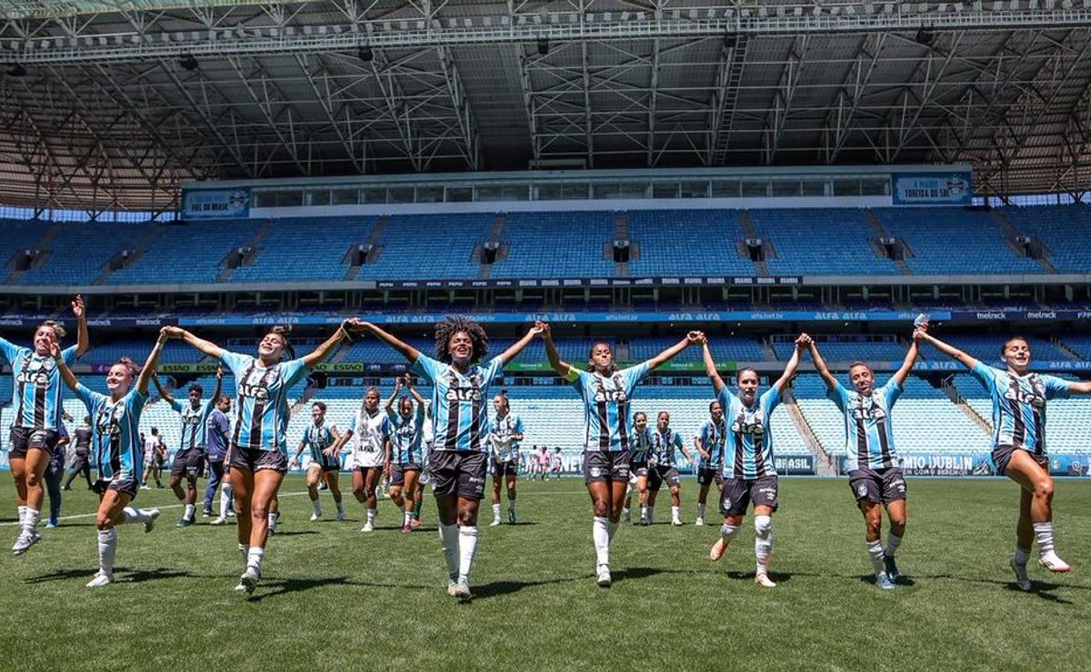 Grêmio x Palmeiras no Brasileirão Feminino: veja como comprar ingresso para o jogo da segunda rodada
