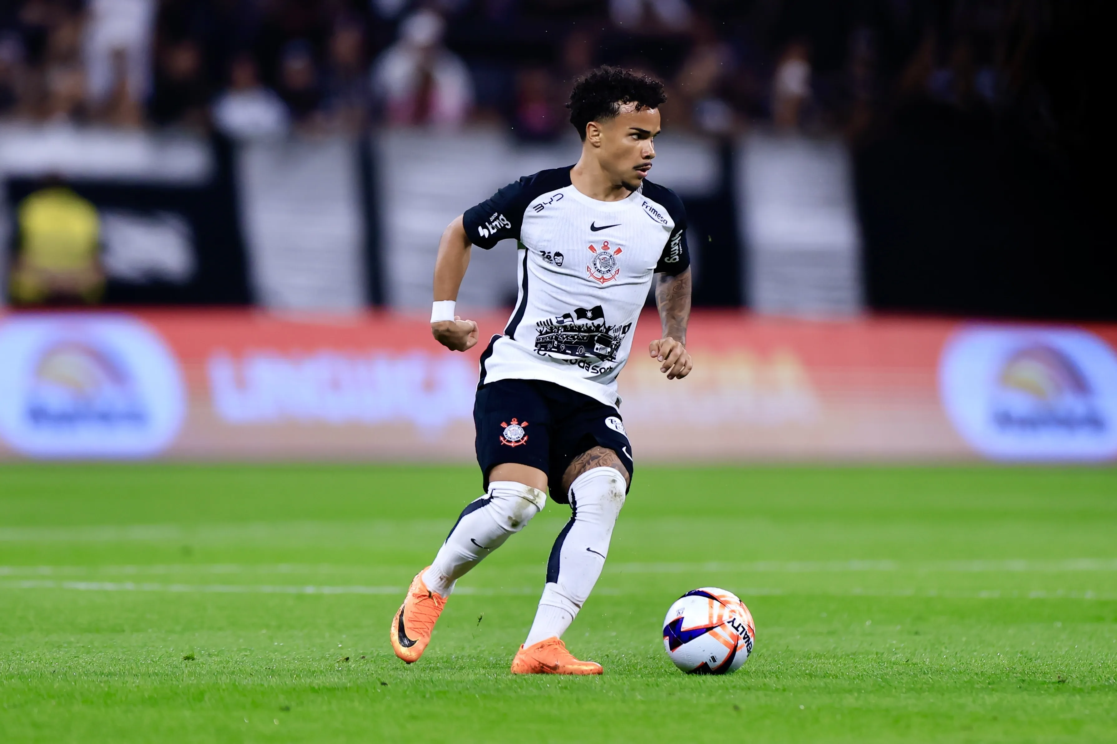 Kaio Cesar jogador do Corinthians durante partida contra o Capivariano no estadio Arena Corinthians pelo campeonato Paulista 2026. Foto: Marcello Zambrana/AGIF
