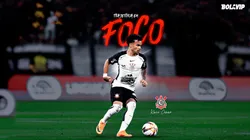 Kaio César no Corinthians trajetória, velocidade e o desafio de se firmar no ataque - Foto Marcelo ZambranaAGIF