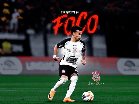 Kaio César tenta se firmar no Corinthians após trajetória marcada por superação e Europa