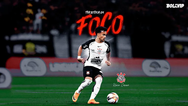 Kaio César no Corinthians trajetória, velocidade e o desafio de se firmar no ataque - Foto Marcelo ZambranaAGIF