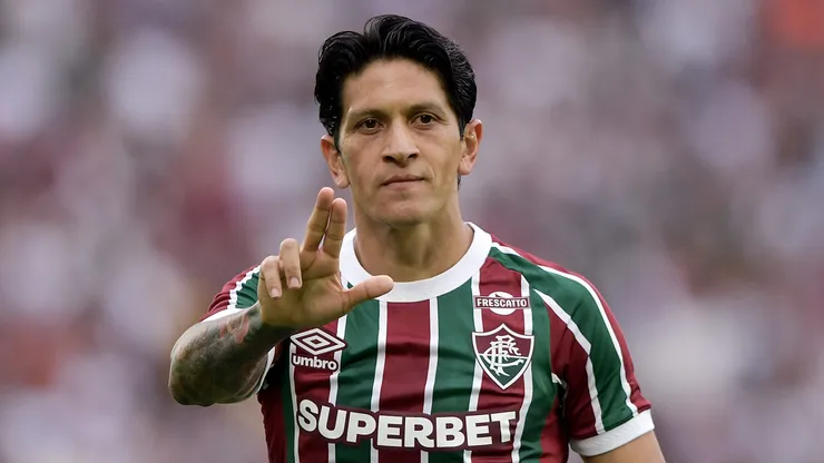 Germán Cano. Foto: Thiago Ribeiro/AGIF
