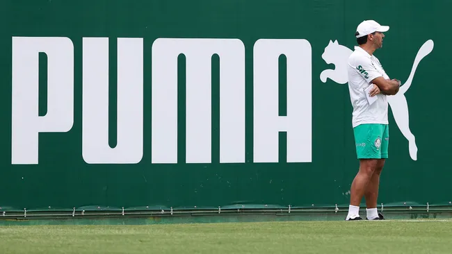 Abel estará de volta ao banco após cumprir suspensão diante do Guarani – Foto: Cesar Greco/Palmeiras/by Canon