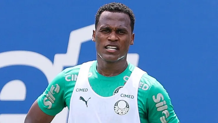 Jhon Arias já está à disposição de Abel Ferreira e começará contra o Capivariano no banco de reservas - Foto: Cesar Greco/Palmeiras/by Canon