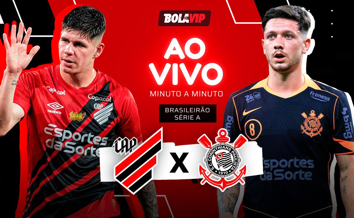 Athletico-PR x Corinthians AO VIVO – Pré jogo em andamento pelo Brasileirão