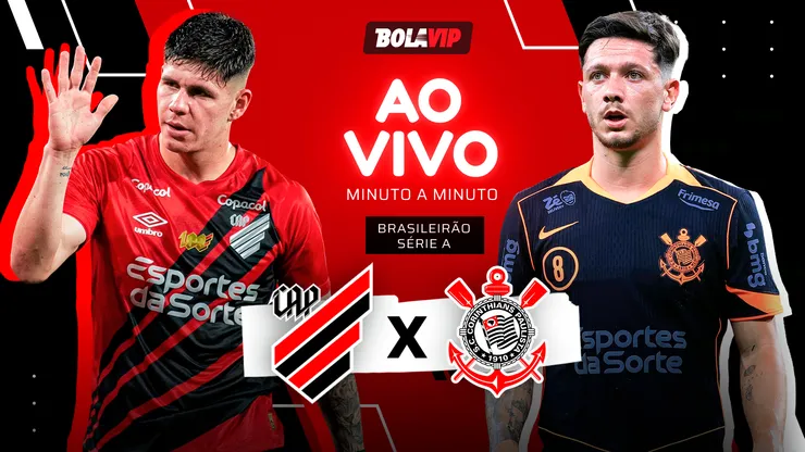 Athletico-PR x Corinthians - Acompanhe ao vivo e de graça pelo Brasileirão