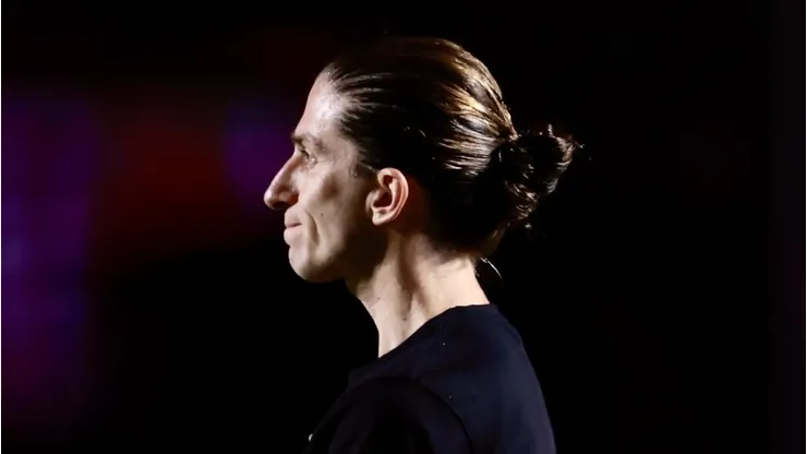 Filipe Luís, treinador do Flamengo