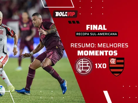 Lanús vence Flamengo e joga por empate no Maracanã