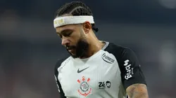 Memphis jogador do Corinthians durante partida contra o Athletico-PR no estadio Arena da Baixada pelo campeonato Brasileiro A 2026.