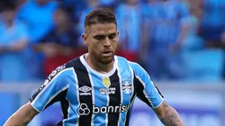 - Cuellar jogador do Gremio durante partida contra o Sao Luiz-RS no estadio Arena do Gremio