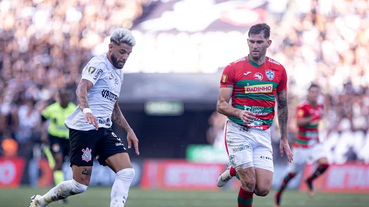Yuri Alberto contra a Portuguesa em 2024. Foto: Leonardo Lima/AGIF