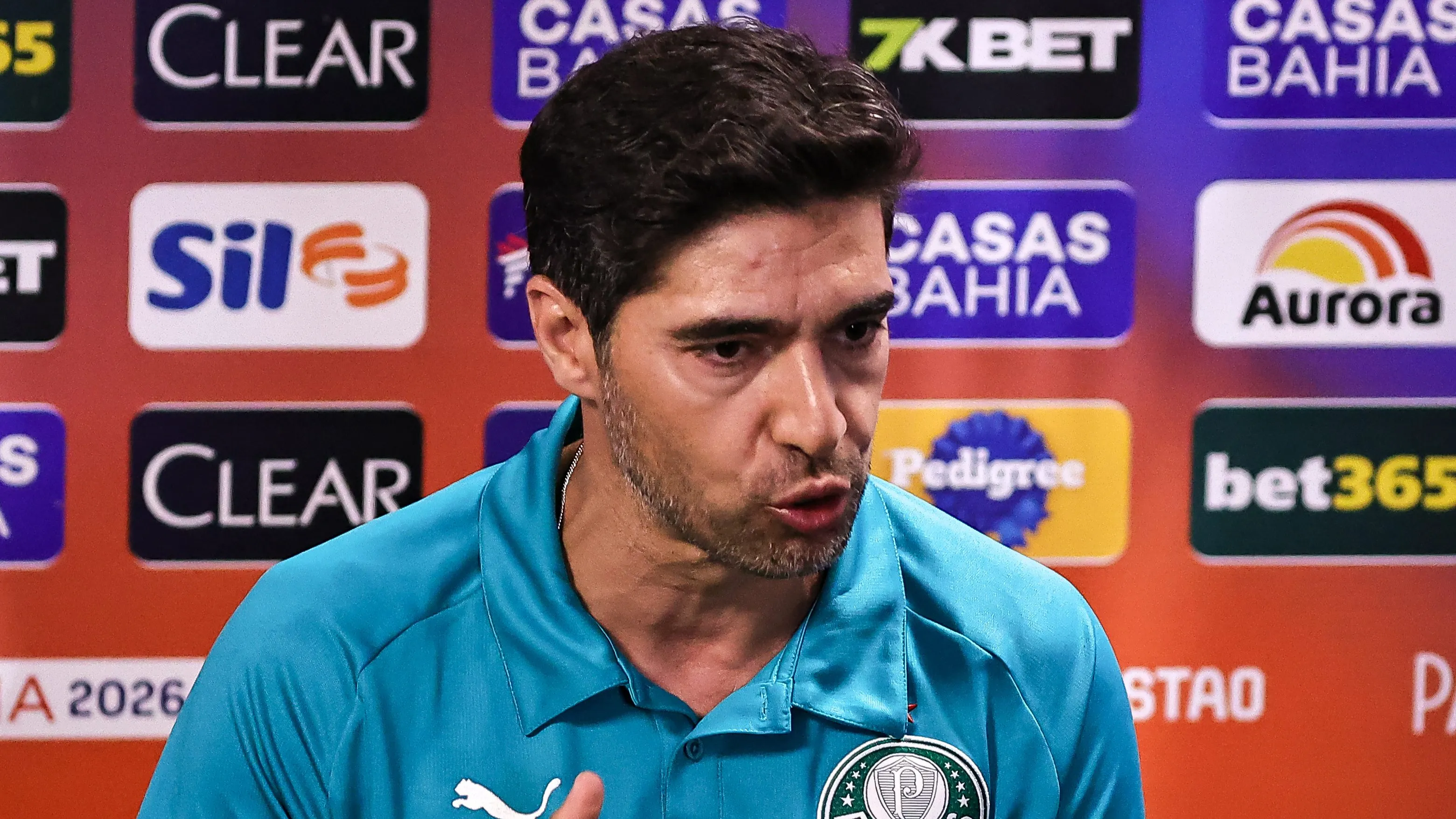 Abel Ferreira no Palmeiras. Foto: Fabio Giannelli/AGIF