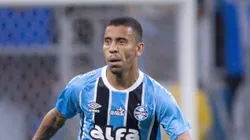 - Marcos Rocha jogador do Gremio durante partida contra o Botafogo no estadio Arena do Gremio pelo campeonato Brasileiro A 2025.