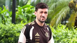 Arrascaeta faz forte cobrança nos bastidores após derrota para o Lanús - Fotos: Gilvan de Souza/Flamengo