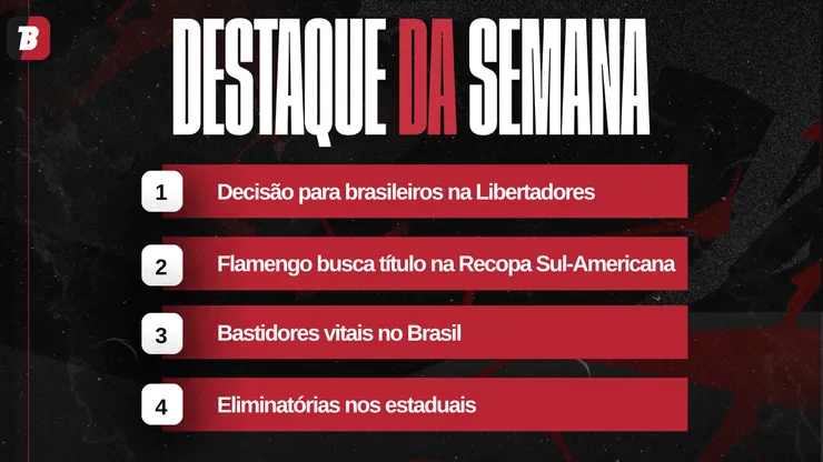 Confira a agenda da semana