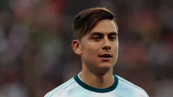 Dybala em campo pela Argentina na Copa América de 2019.