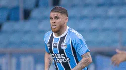Gustavo Cuellar jogador do Gremio durante partida contra o Sao Jose no estadio Arena do Gremio pelo campeonato Gaucho 2026. Foto: Maxi Franzoi/AGIF