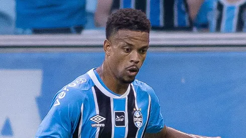 Caio Paulista jogador do Gremio durante partida contra o Novo Hamburgo no estadio Arena do Gremio pelo campeonato Gaucho 2026. Foto: Maxi Franzoi/AGIF