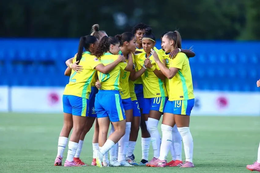 Seleção Sub-20. Foto: Reprodução/CONMEBOL