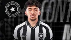 Cristian Medina é anunciado no Botafogo.