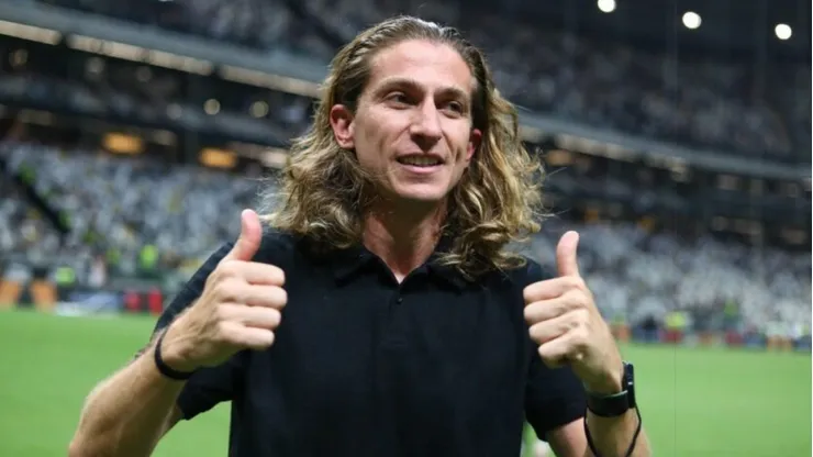 Filipe Luís, treinador do Flamengo