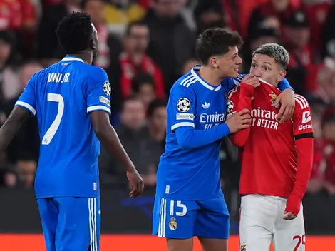 Prestianni se explica à UEFA sobre caso envolvendo Vini Jr.