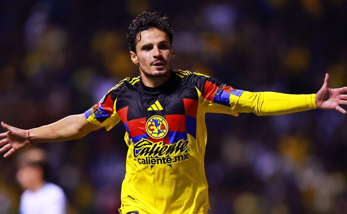 Raphael Veiga desencanta no México, marca 1º gol pelo América e mantém vínculo forte com Palmeiras