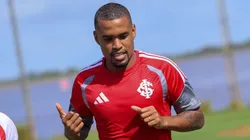 Alerrandro deve atuar pela 1ª vez com Borré desde o início contra Ypiranga - Foto: Ricardo Duarte/SCI