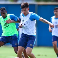 Luís Castro se impressiona com Leonel Pérez em primeiros treinos no Grêmio