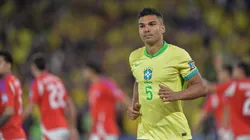 RJ - RIO DE JANEIRO - 04/09/2025 - ELIMINATORIAS COPA DO MUNDO 2026, BRASIL X CHILE - Casemiro jogador do Brasil durante partida contra o Chile no estadio Maracana pelo campeonato Eliminatorias Copa Do Mundo 2026. Foto: Thiago Ribeiro/AGIF