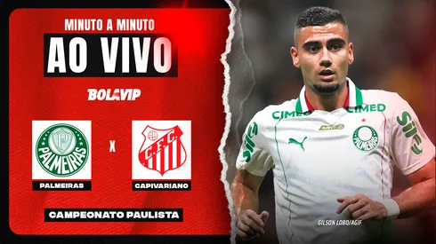 Palmeiras x Capivariano é transmitido ao vivo pelo Bolavip Brasil. Foto: Gilson Lobo/AGIF