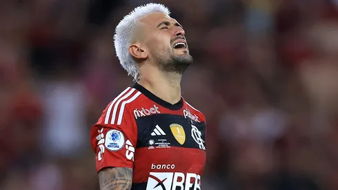 Flamengo de Giorgian De Arrascaeta foi vice para o Del Valle na Recopa de 2023 (Photo by Buda Mendes)