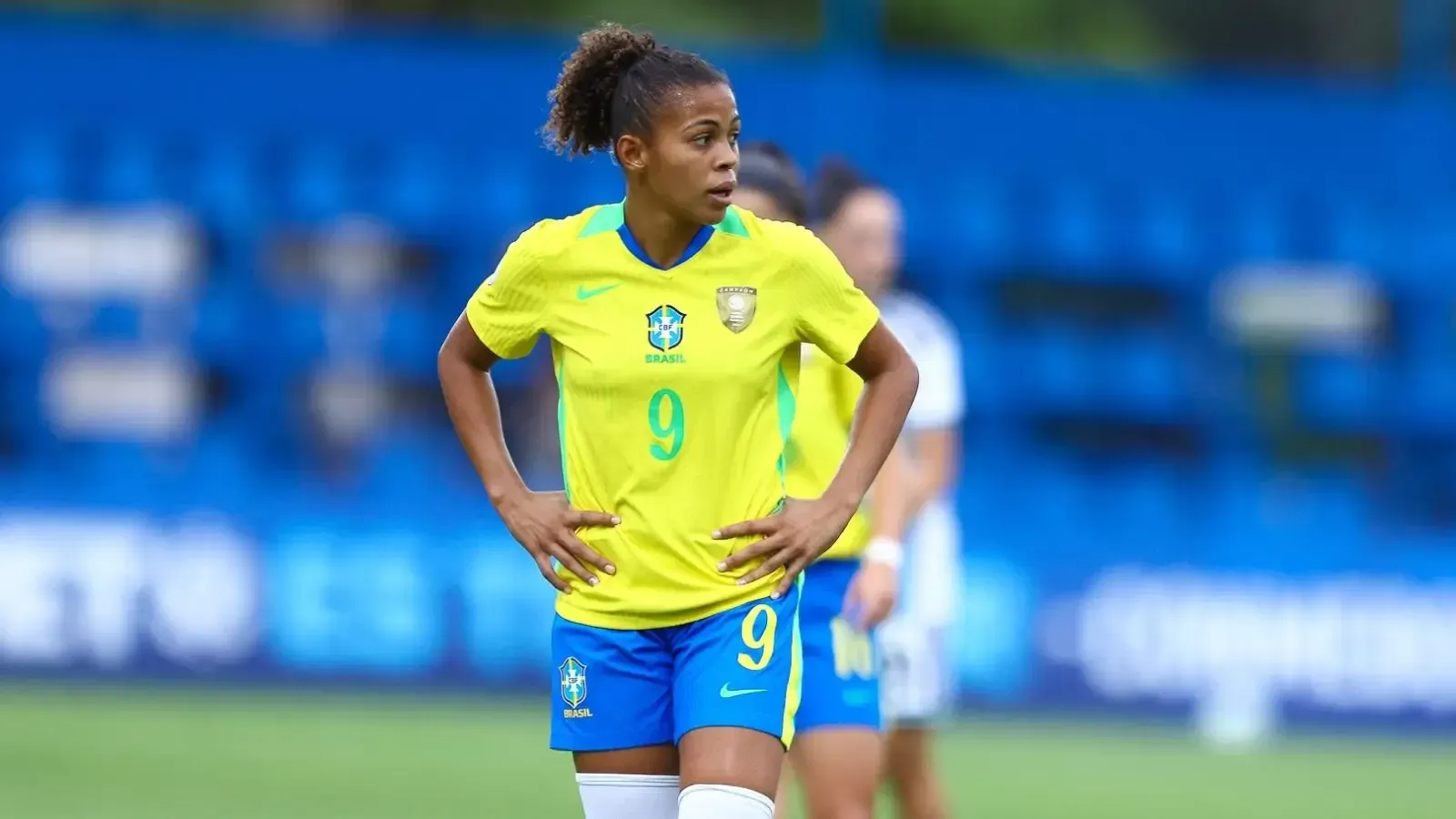 Carioca durante jogo contra Argentina na primeira fase do Sul-Americano Sub-20