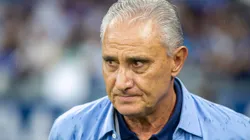 Tite, técnico do Cruzeiro, durante partida contra o America-MG no estadio Mineirao pelo campeonato Mineiro 2026. Foto: Fernando Moreno/AGIF