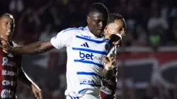 Néiser Villarreal não foi bem no duelo entre Pouso Alegre-MG e Cruzeiro Foto: Gustavo Aleixo/Cruzeiro