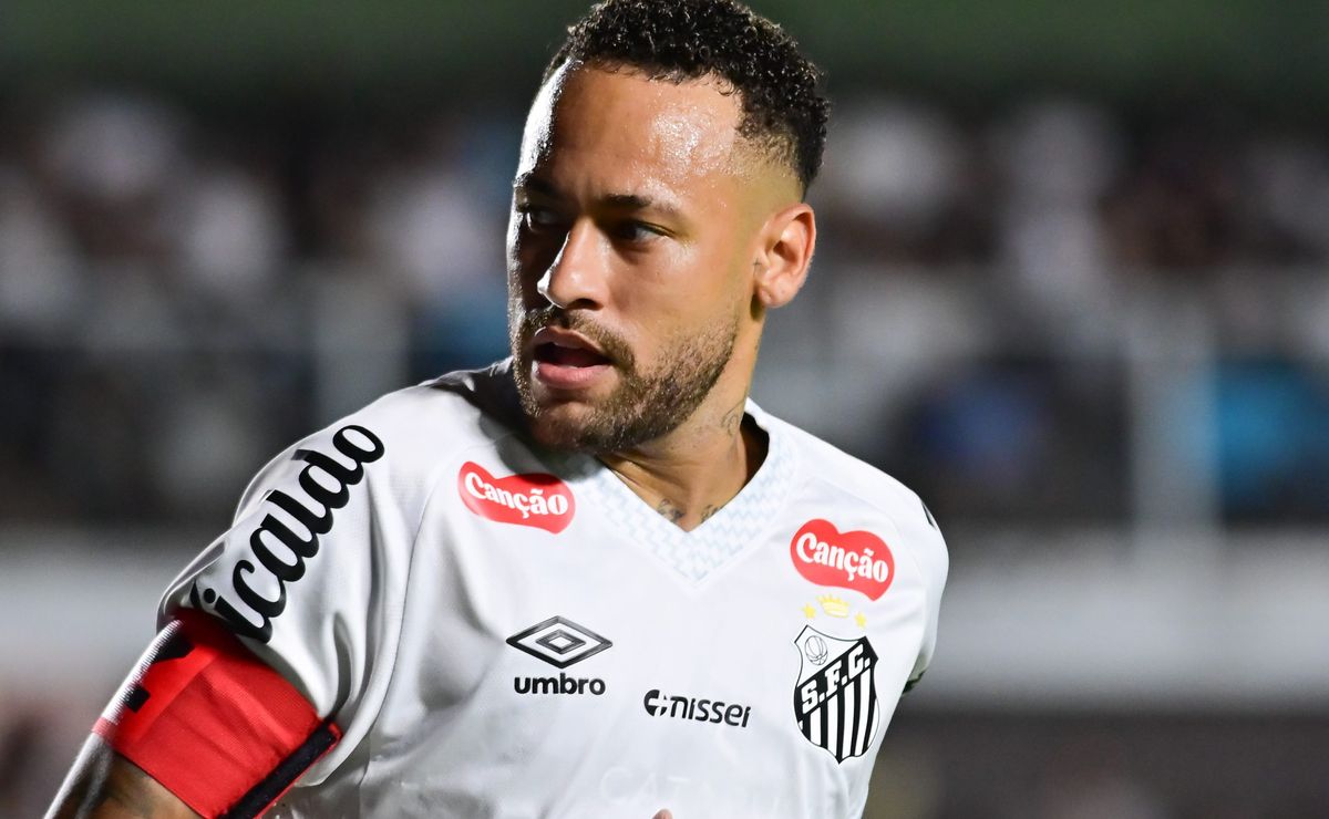 Neymar reage à eliminação do Santos no Paulista após falha decisiva