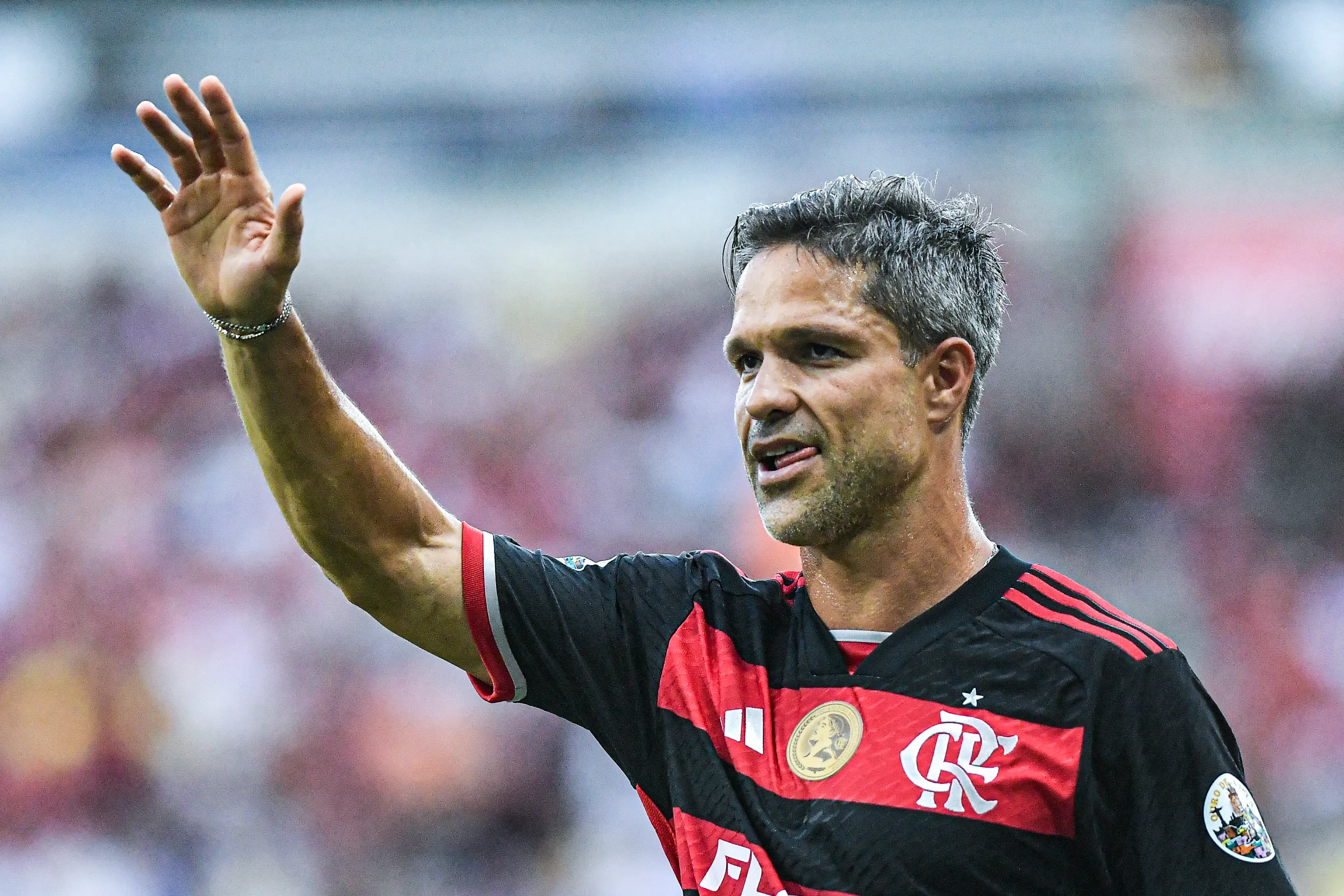 Despedida de Diego do Mengo. Foto: Thiago Ribeiro/AGIF