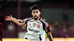 Lucas Paquetá durante o revés sofrido diante do Lanús (ARG)