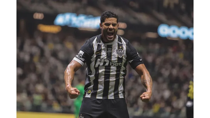 Hulk (Atlético-MG) celebrando seu gol contra o Remo, no dia 11.02.2026. Foto: Dan Costa/Alamy Live News