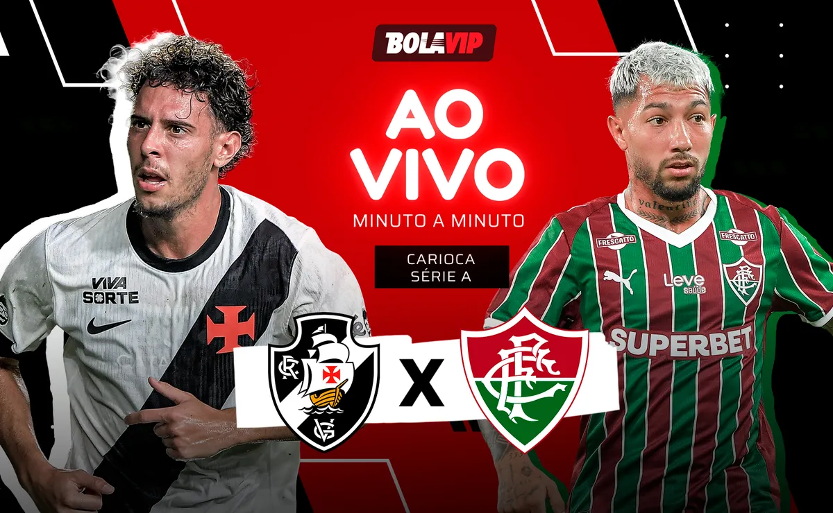 Vasco x Fluminense – Acompanhe ao vivo e de graça pelo Cariocão